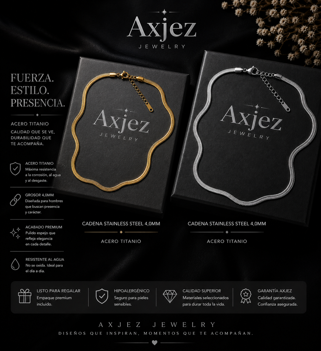 Necklace for men’s and women’s stainless steel